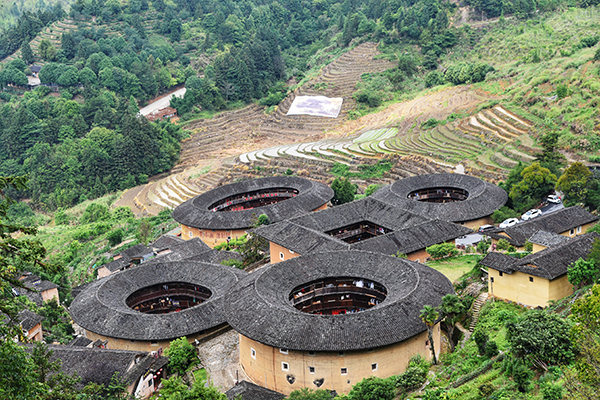 《福建土楼》特种邮票南靖首发!