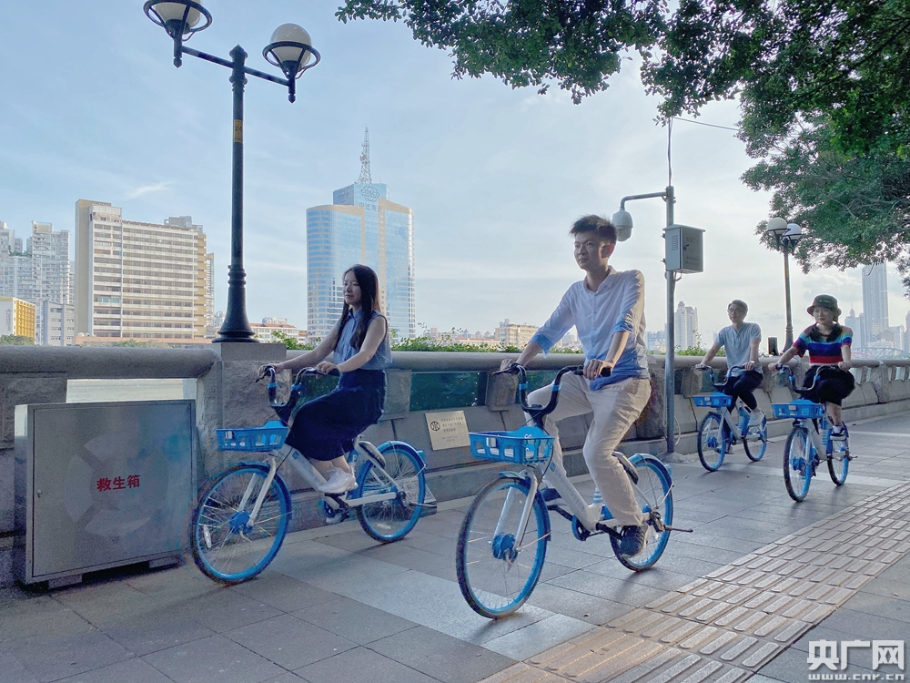 广州市民共享单车骑行观察:每天节省20分钟