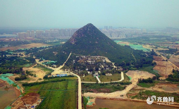 济南华山片区"水中仙山"芳容初现