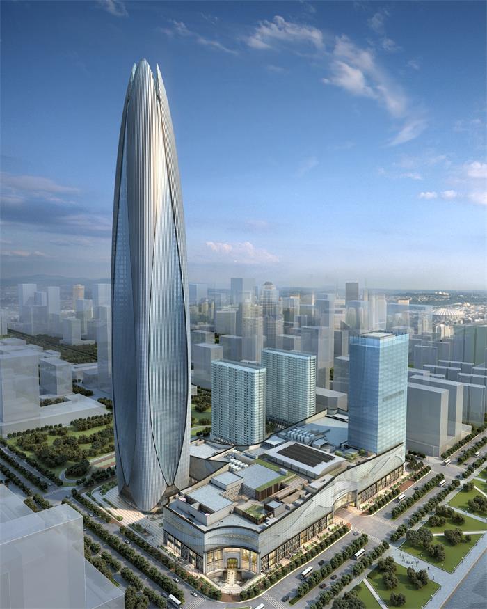 上海建工参与投资建设 浙江第一高楼宁波中心大厦奠基
