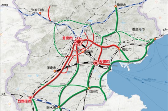 京津冀地区城际铁路网规划(2015-2030年)